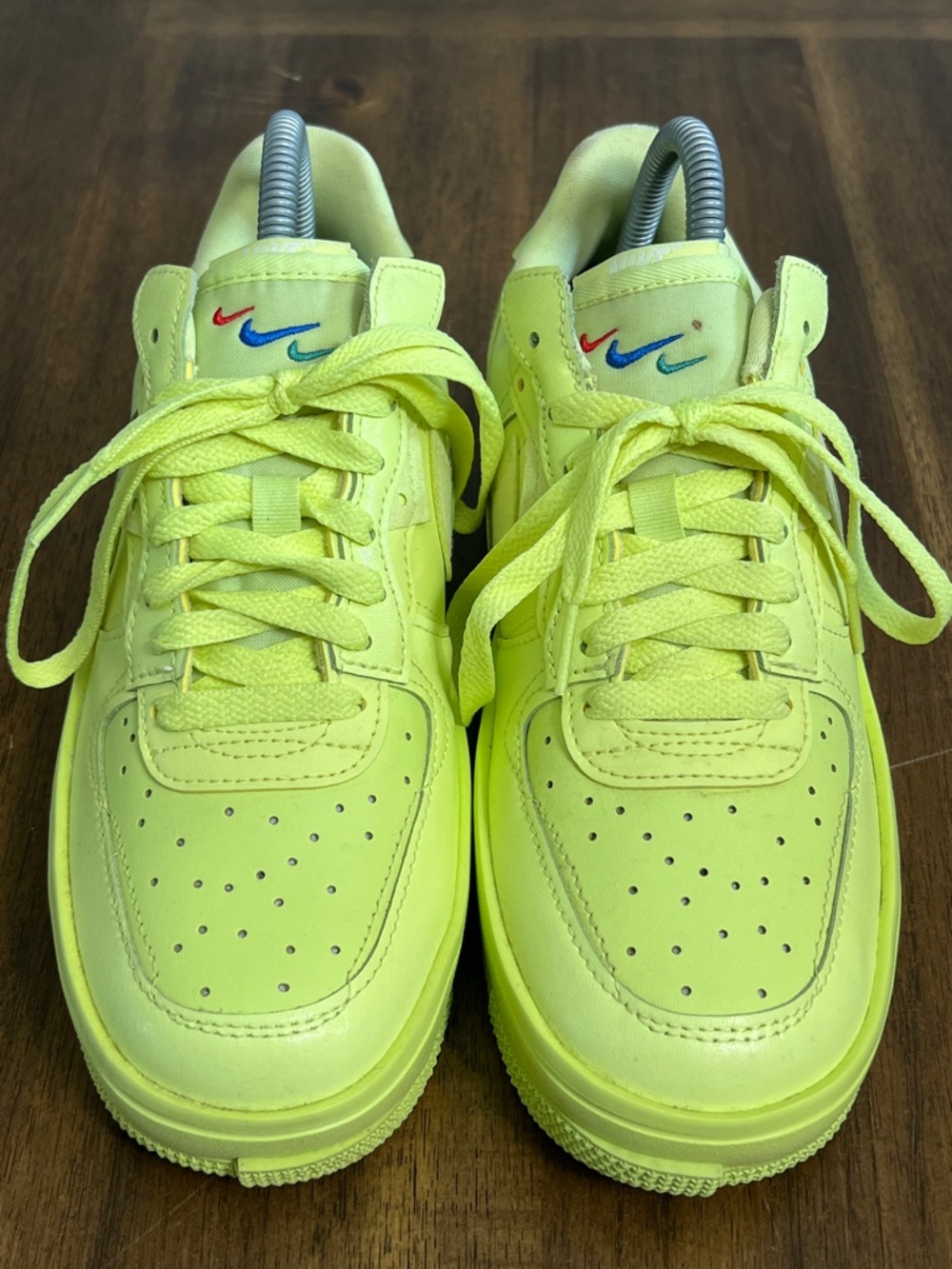 Nike Air Force One Fontanka Lime Green Sneakers Womens Size 7.5 DA7024-700 - Picture 4 of 14